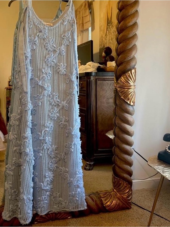 En Saison Dresses & Skirts - En Saison Pale Blue Floral Dress